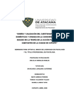 Tesis Diseño y Validacion Cuestionario de Labores Domesticas y Crianza