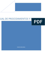 Manual de procesos y procedimientos ANEXO 1 word