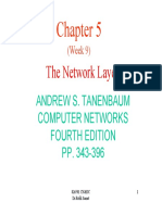 The Network Layer: Andrew S. Tanenbaum Computer Networks Fourth Edition PP. 343-396
