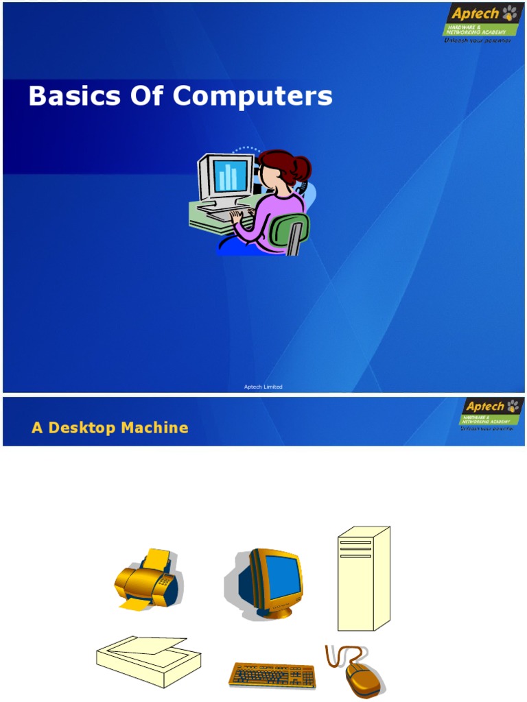 Computer Basics and Applications Overview | PDF | Operating System ...