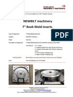 7 Inch Book Mold Insert Set HJH