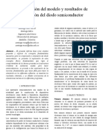 Simulación Del Diodo Semiconductor PDF