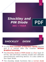 Shockley & Pin Diode