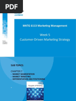 PPT5 - Customer - Driven Marketing Strategy