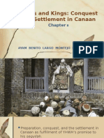 Judges and Kings: Conquest and Settlement in Canaan