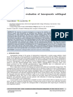 Formulation and Evaluation of Lansoprazole Sublingual Tablet