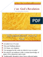 The Qur'an: God's Revelation: Word, Interpretation, Recitation