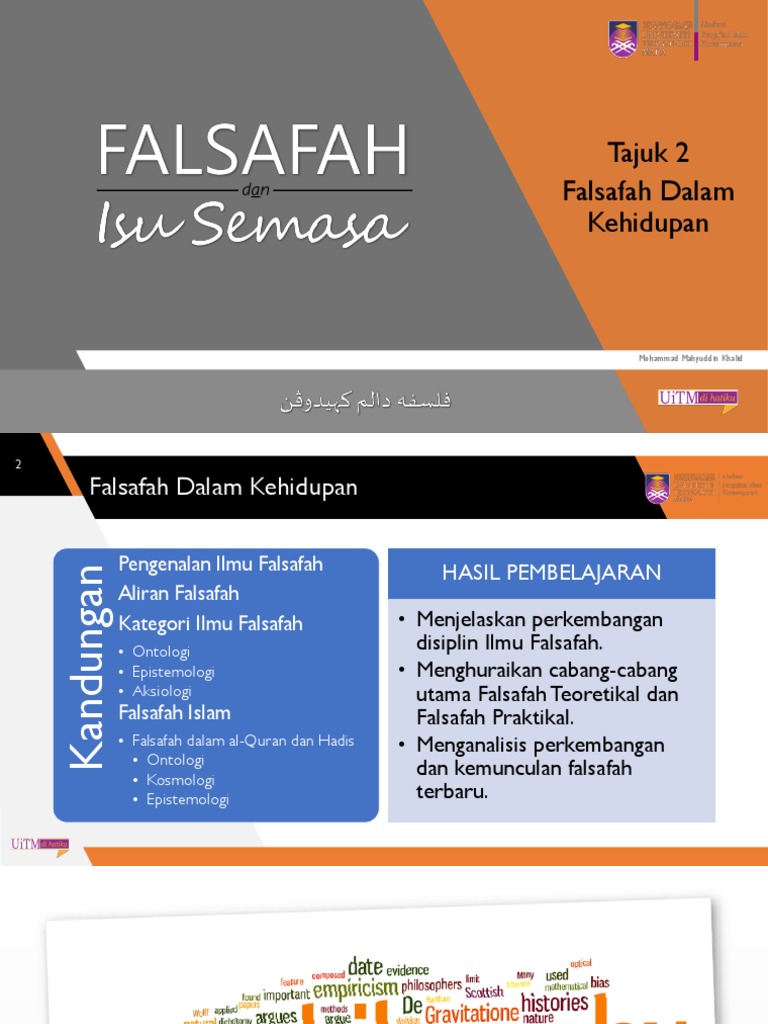 Ctu552 Tajuk 2 Falsafah Dalam Kehidupan Pdf