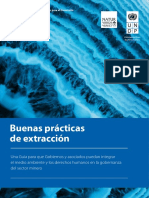 UNDP-Buenas Prácticas de Extracción Minera e Implementación de Gobernanza