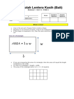 Sekolah Lentera Kasih (Bali) : Worksheet 1 / Unit # 12 / TERM # 4