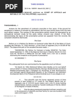 Petitioner Vs Vs Respondents: Third Division