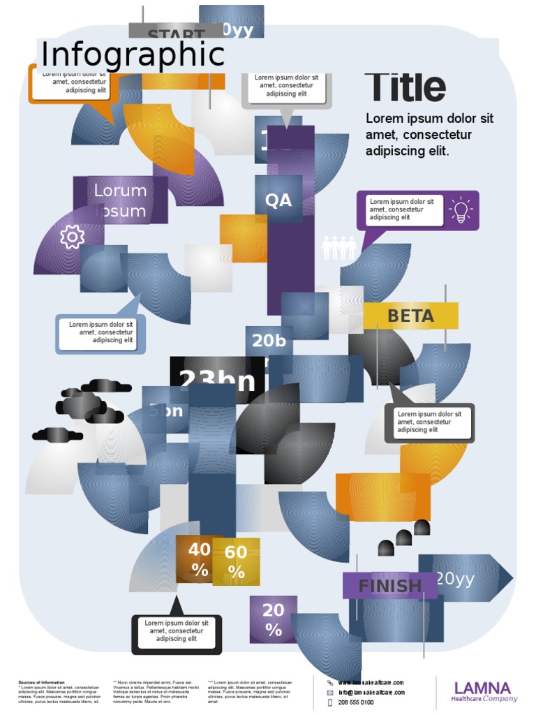 Infographic Template Guide for Tiles | PDF