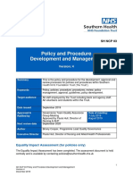 Policy and Procedure Development and Management V4