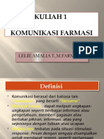 Komunikasi Farmasi