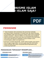 Feminisme Islam Atau Islam Saja