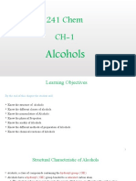 241 Chem CH-1: Alcohols