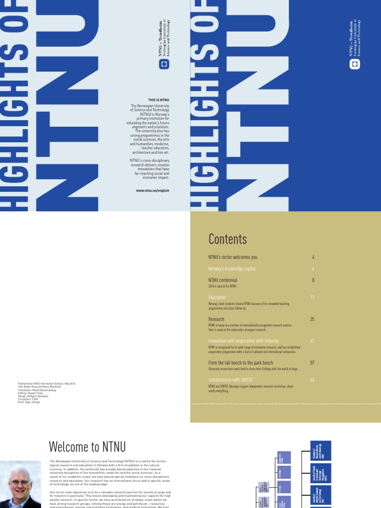 Highlights NTNU | PDF | Academia | Learning