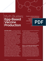 Egg-Based Vaccine Production Myths Busted