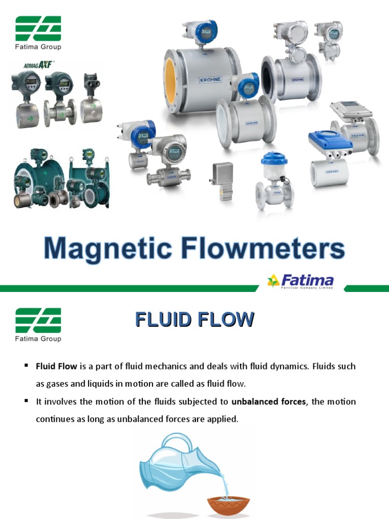 Electromagnetic Flow Meter Overview | PDF | Flow Measurement | Fluid ...