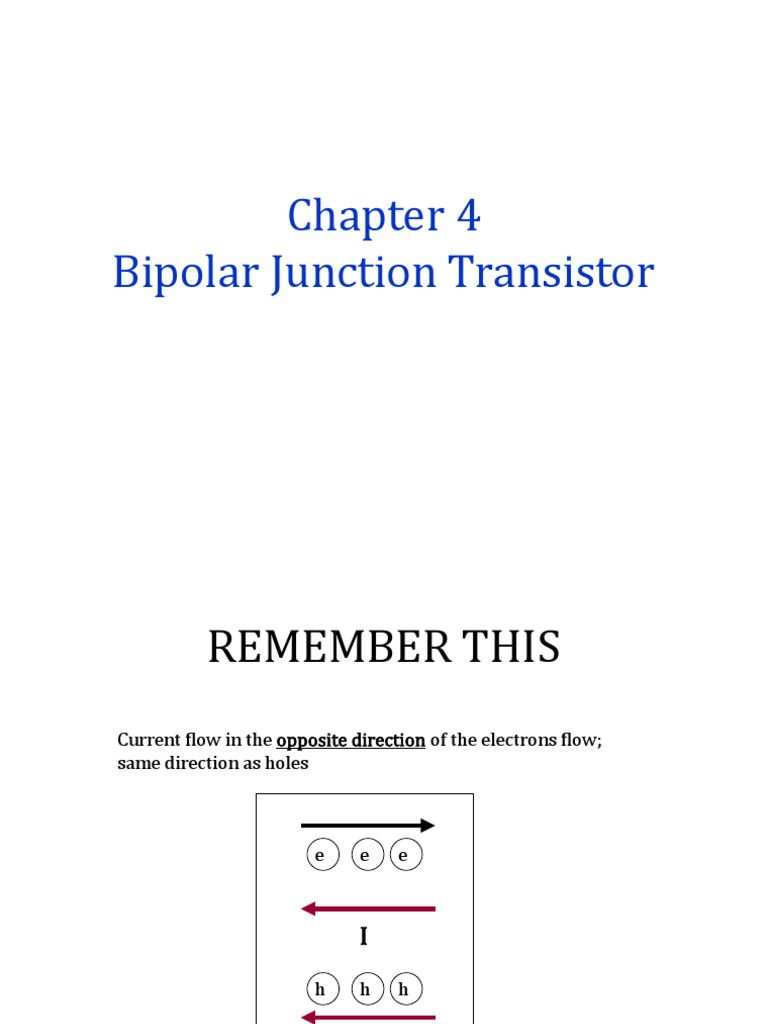 BJT Structure & Operation Guide | PDF | Bipolar Junction Transistor ...