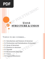 U:5 Structure & Union