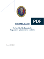 Contabilidad de Sociedades: Regulación y tratamiento contable