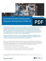 Commercial Construction Disputes Arising Covid 19