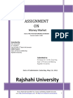Money Market Overview at Rajshahi University