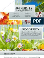 Biodiversity: Varies As Many, Links As One