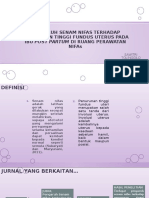 Pengaruh Senam Nifas Terhadap Penurunan Tinggi Fundus Uterus