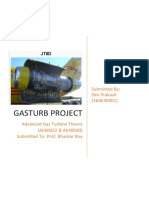 Gasturb Project: Submitted By: Dev Prakash (16AE30001)