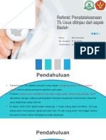 Referat Penatalaksaanaan TB Usus