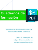 Tema 6. Módulo I. Patologías de Origen Físico Mecánico en Estructuras de Hormigón Armado PDF