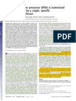 Dabrowska 2009 - The Phytohormone Precursor OPDA Is Isomerized in The Insect Gut by A Single, Specific Glutathione Transferase