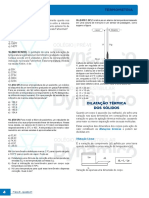 Dilatação térmica de sólidos