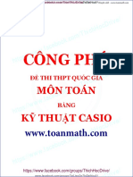 Cong Pha de Thi Thu Quoc Gia Mon Toan Bang May Tinh Huu Minh PDF