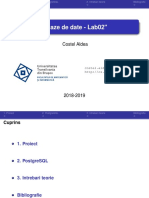 Baze de Date - Lab02 PDF