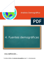 Clase 4. Fuentes Demográficas