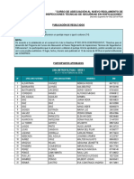 Lista de Participantes Aprobados 2