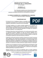 Acuerdo 15 Modif calendario 2020-1 presencial Florencia y Leticia