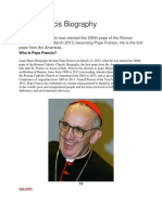 Pope Francis Biography: The 266th Pope of the Roman Catholic Church