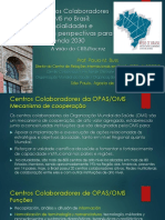 Ccs Da Oms No Brasil Potencialidades e Novas Perspectivas para A Agenda 2030