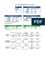 Toma de Datos Motorreductor, Cadena