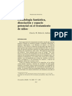 Pseudología Fantástica, Mitomanía, Disociación PDF