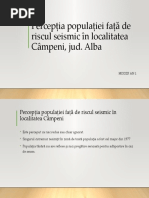 Percepția populației față de riscul seismic2