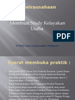 5.6. Membuat Study Kelayakan Usaha