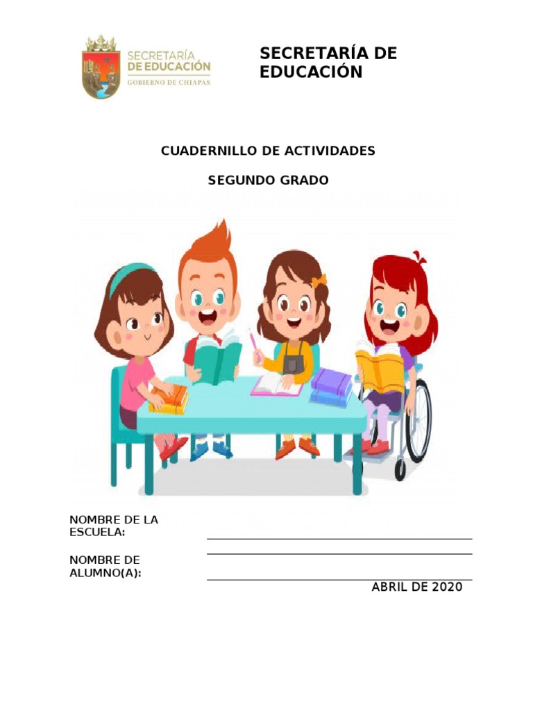Cuadernillo de Actividades Segundo Grado | PDF | Olor | Naturaleza