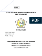 Formulir Food Recall 24 Jam Madi Purba D3-4a