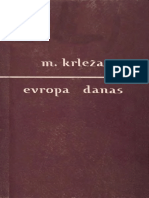 Krleža, Miroslav - Evropa Danas