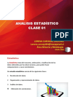 ANALISIS ESTADISICO - Clase 1